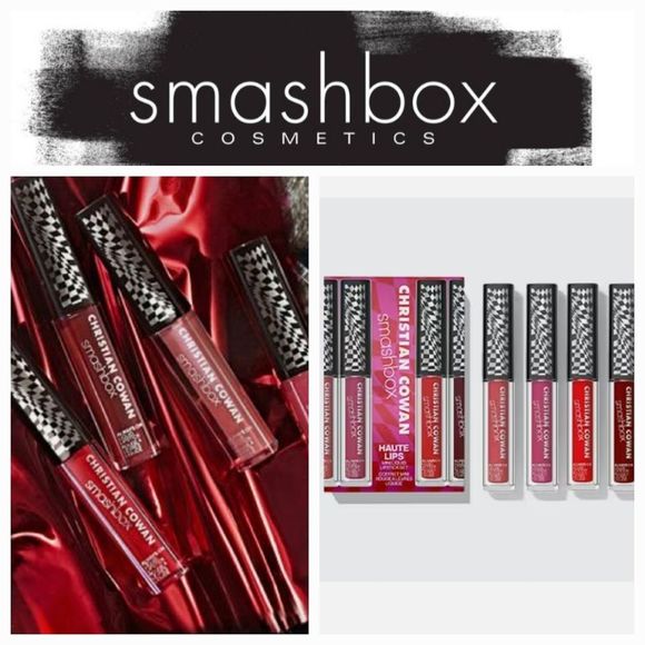 Smashbox Christian Cowan Haute Lips Mini Liquid Lipstick Set - Picture 1 of 11